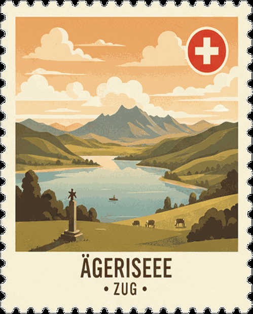 Ägerisee stamp