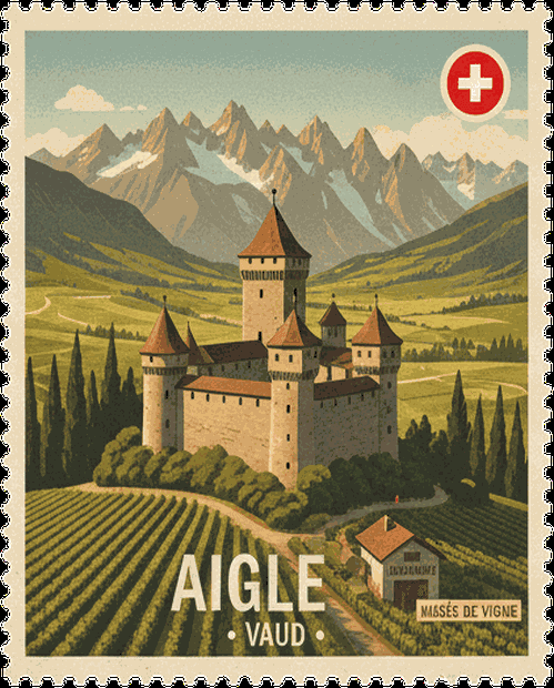 Aigle stamp