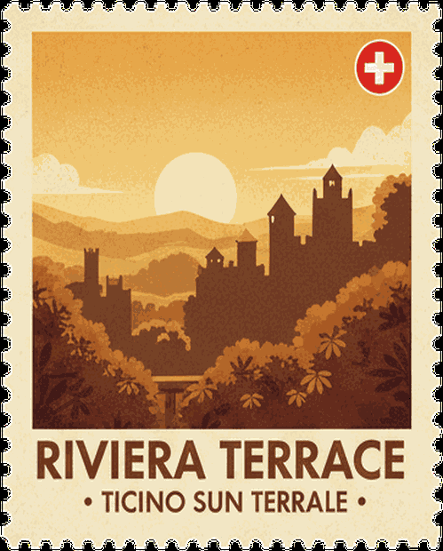 Altdorf vintage travel stamp