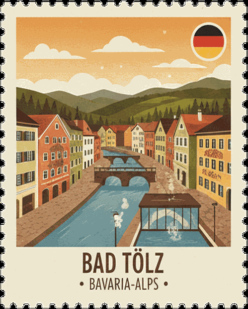 Bad Tölz stamp