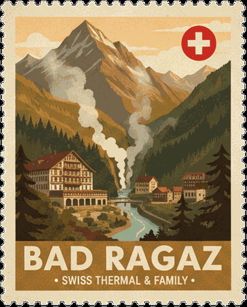 Baden Limmat Thermal stamp