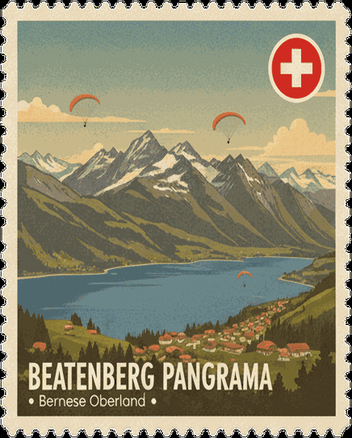 Beatenberg Panorama stamp