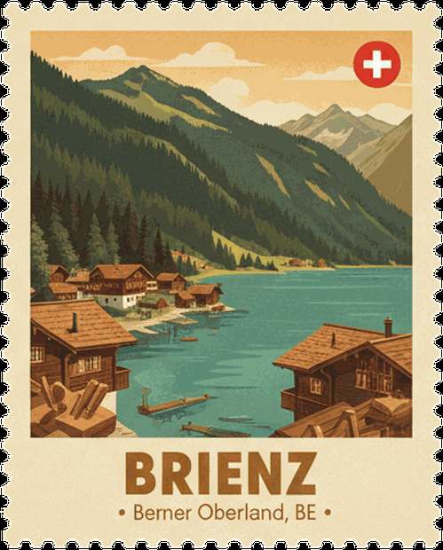 Brienz stamp