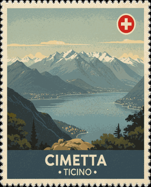 Cimetta stamp