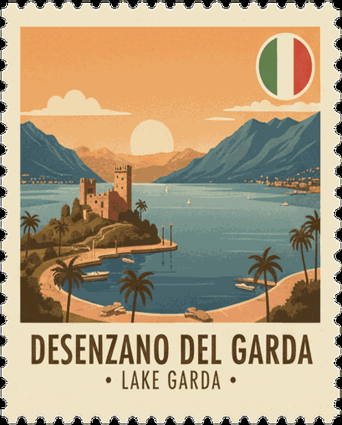 Desenzano del Garda stamp