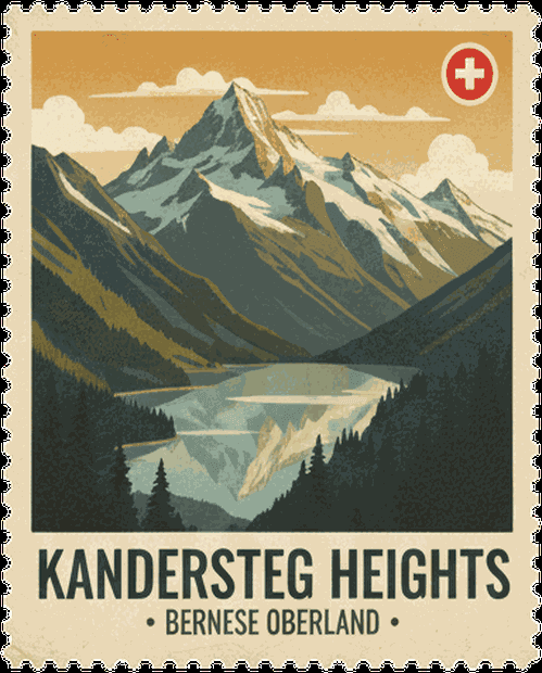 Kandersteg Heights stamp