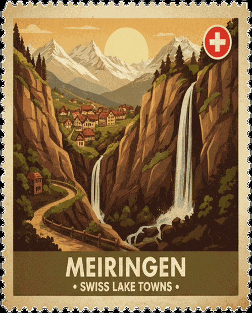Meiringen stamp
