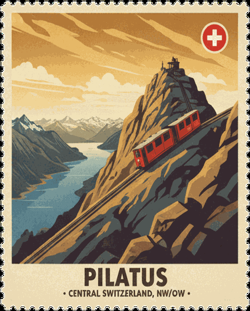 Pilatus stamp