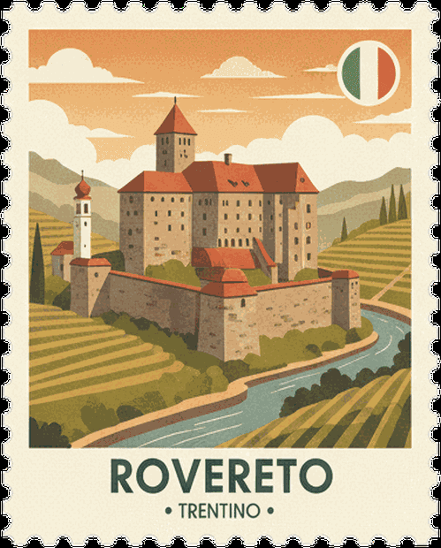 Rovereto stamp