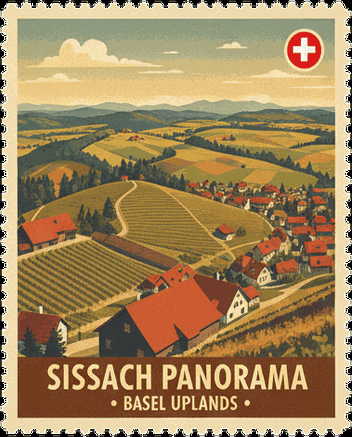 Sissach Panorama stamp
