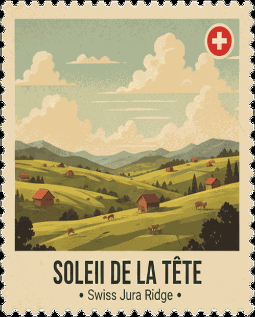 Soleil de la Tête stamp