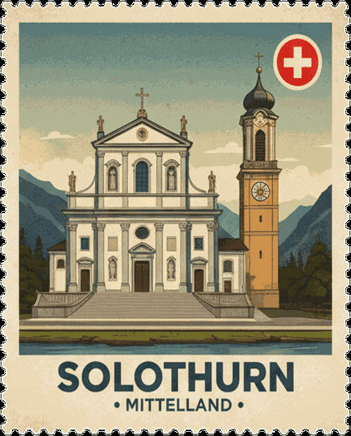 Solothurn stamp