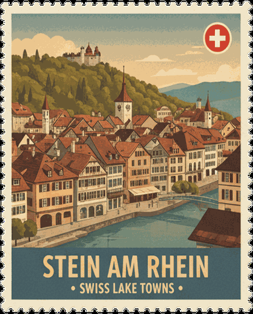 Stein am Rhein stamp