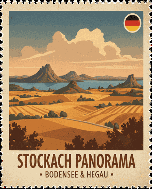 Stockach Panorama stamp