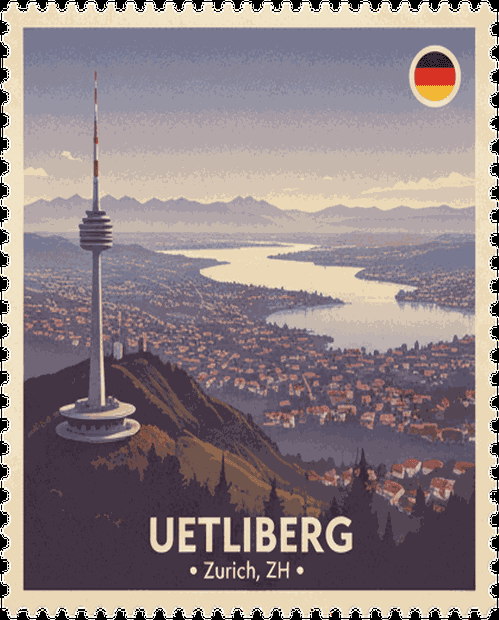 Uetliberg stamp