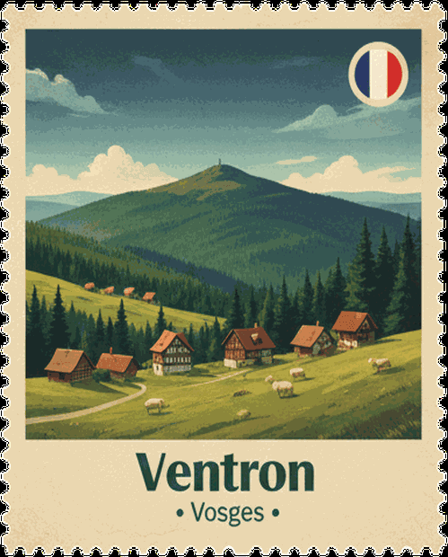 Ventron stamp