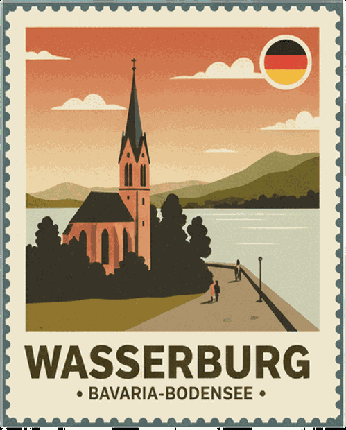 Wasserburg am Bodensee stamp